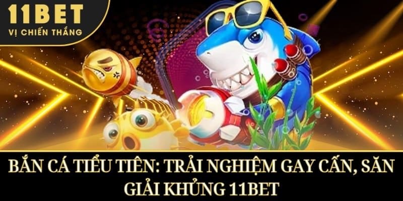 BẮN CÁ TIỂU TIÊN: TRẢI NGHIỆM GAY CẤN, SĂN GIẢI KHỦNG 11BET 2 BẮN CÁ TIỂU TIÊN: TRẢI NGHIỆM GAY CẤN, SĂN GIẢI KHỦNG 11BET