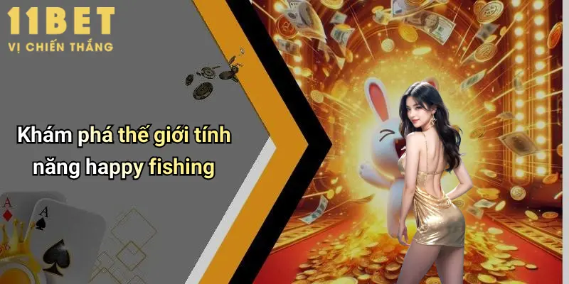 Happy Fishing: Trải Nghiệm Săn Thưởng Tuyệt Đỉnh Cùng 11bet 3 Khám phá thế giới tính năng happy fishing